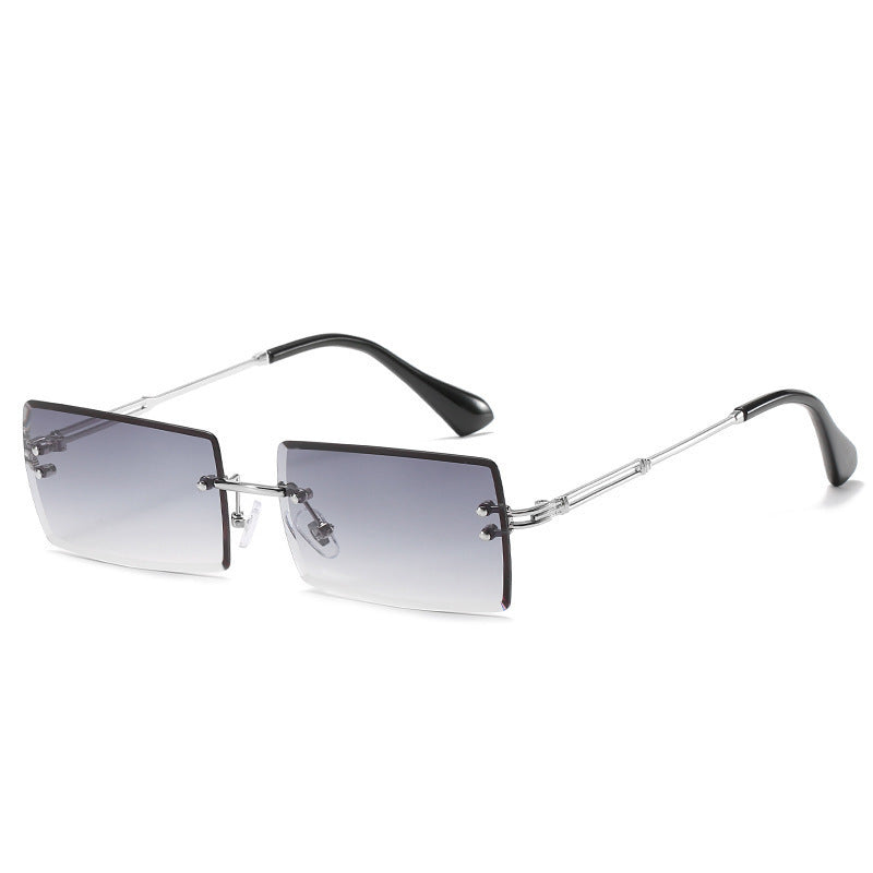 World Luxury-Lunettes de soleil en alliage sans cadre de luxe